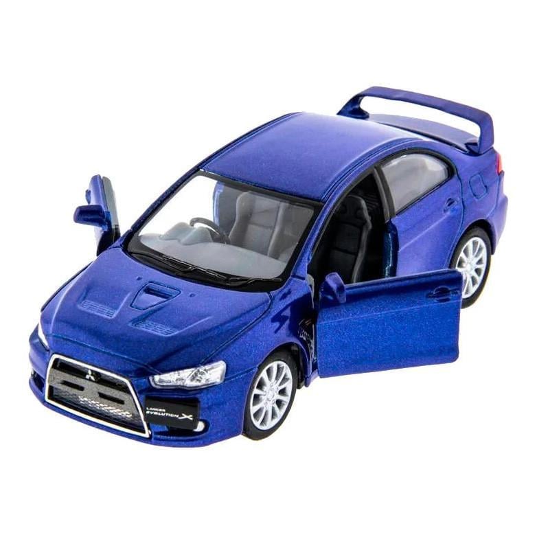 Автомодель легковая Kinsmart MITSUBISHI LANCER EVOLUTION X 1:36 5" Синий