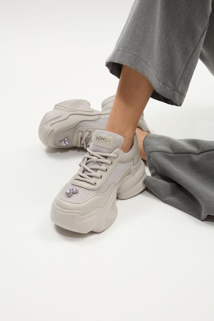 Кроссовки женские демисезонные LONZA р. 36 Серый (191687)