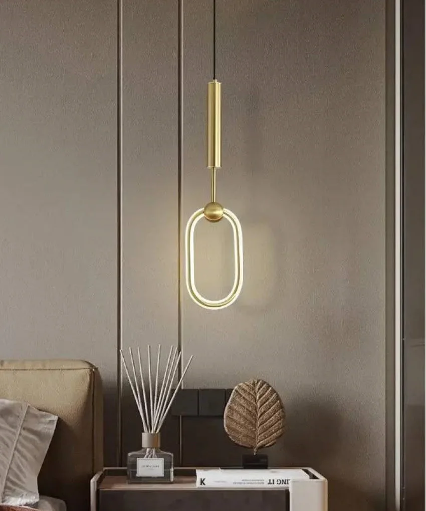 Підвісний світильник SOLEDESIGN Golden Earrings Small LED 14W Золотий (SDLC-00087)