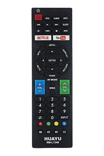 Универсальный пульт для телевизора Sharp RM-L1346 (2161)