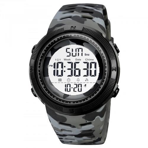 Наручные часы мужские Skmei 2070CMGYWT WR 50 M Black/Grey