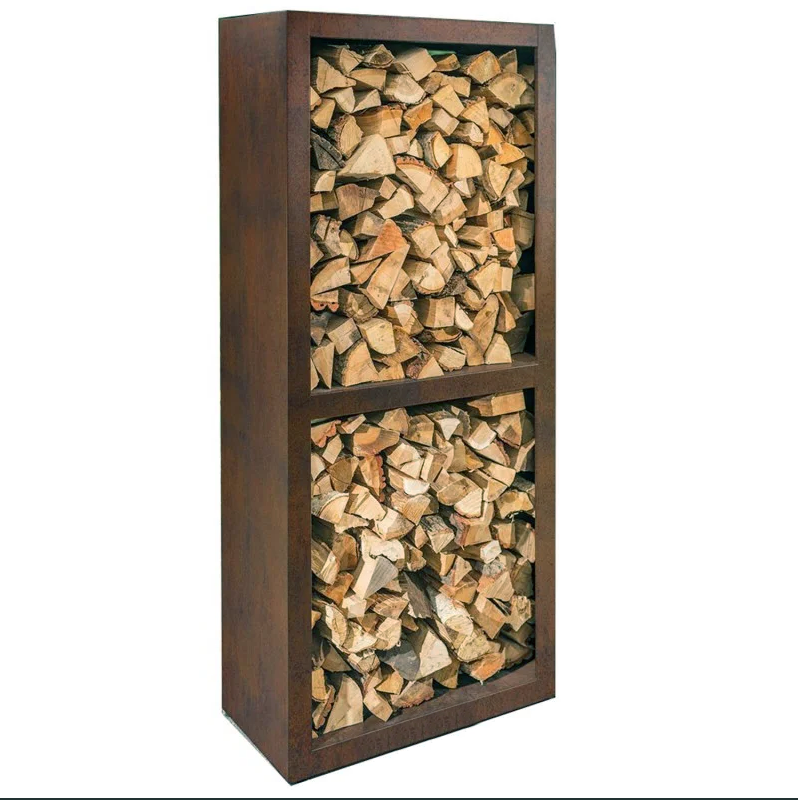 Дровница для бани из дерева Пешавар Капучино (ДРБ-000209)