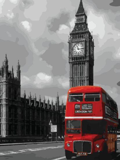 Картина по номерам Josef Otten Города Лондон 40х50 см в термопакете (6195EOTG_O-mt)