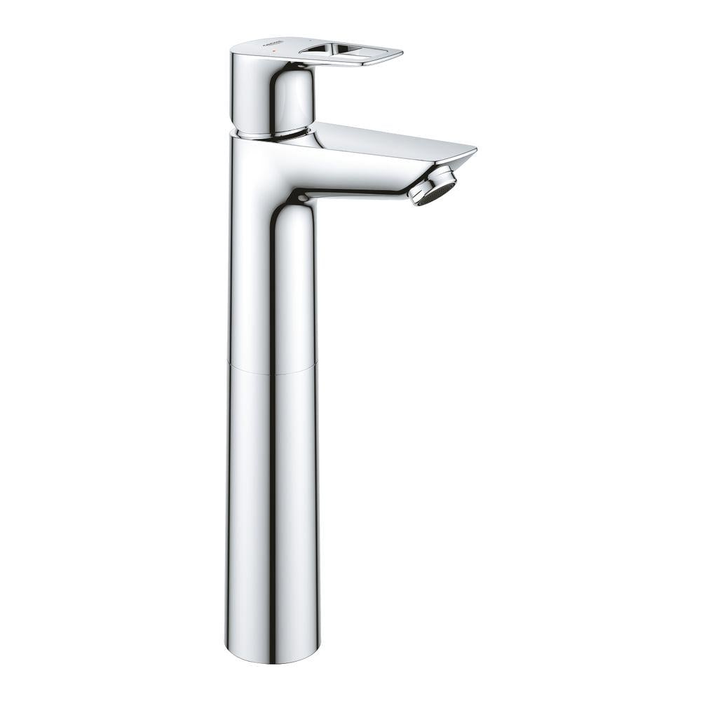 Смеситель для умывальника высокий Grohe BauLoop без донного клапана XL-Size Хром (23764001)