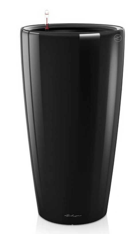 Вазон Lechuzа Rondo Premium 32 Черный (A-013701)