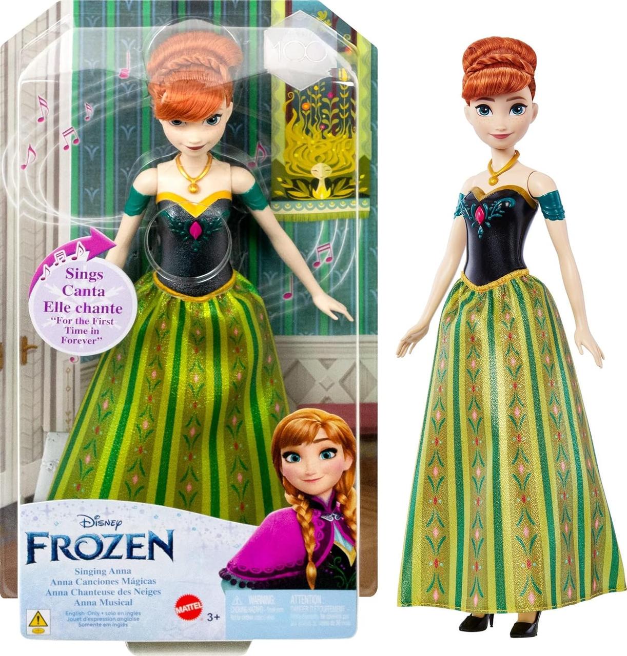 Кукла Disney Frozen Anna Mattel (HLW56) - фото 4