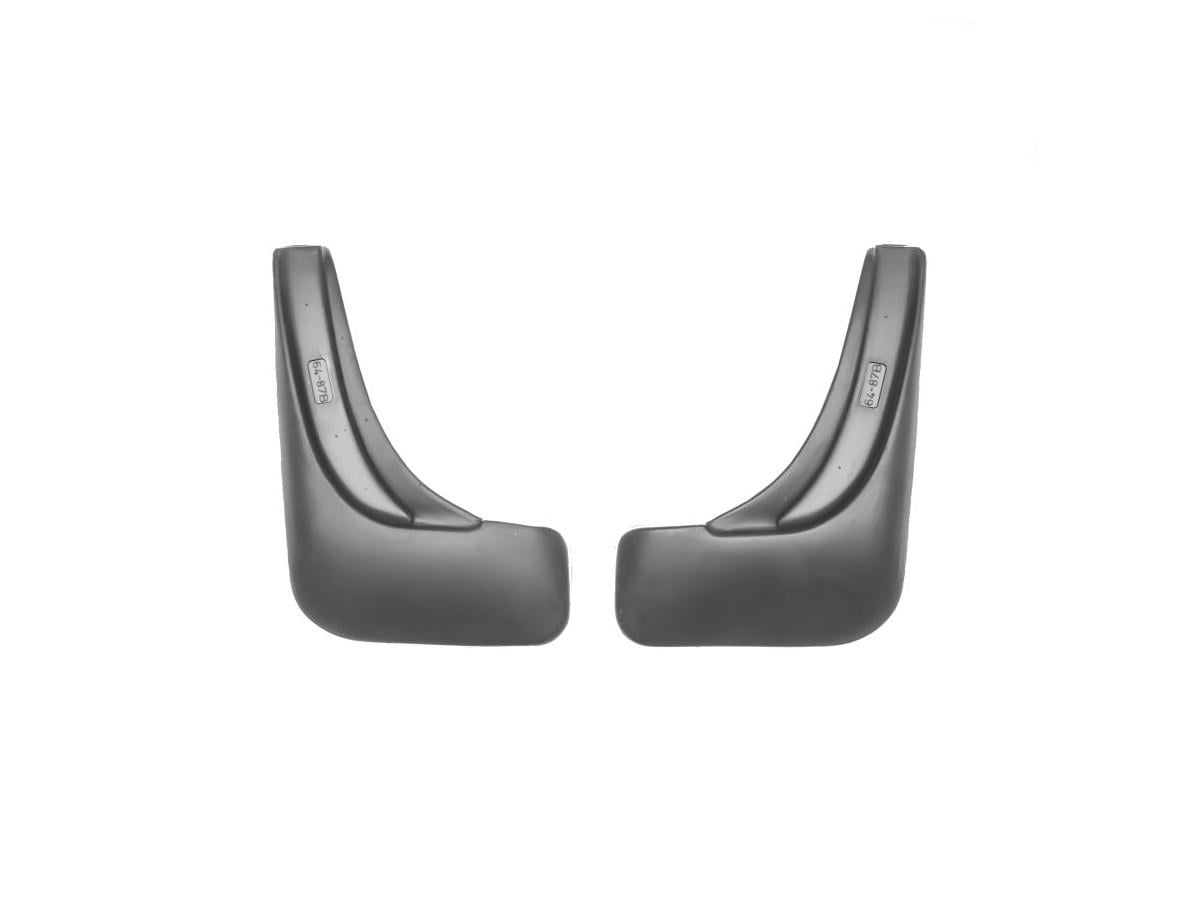 Брызговики автомобильные задние для Peugeot Partner 2002-2008 резиновые Черный (NPL-Br-64-87B)