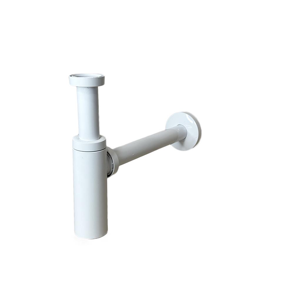 Сифон для раковины Sanpreis MOON 1-1/4" 200-250 мм Белый