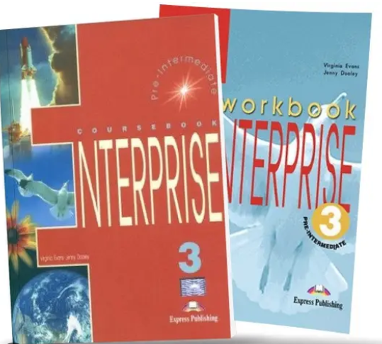 Підручник та робочий зошит Enterprise 3 Coursebook/Workbook - фото 1 Підручник та робочий зошит Enterprise 3 Coursebook/Workbook - фото 1