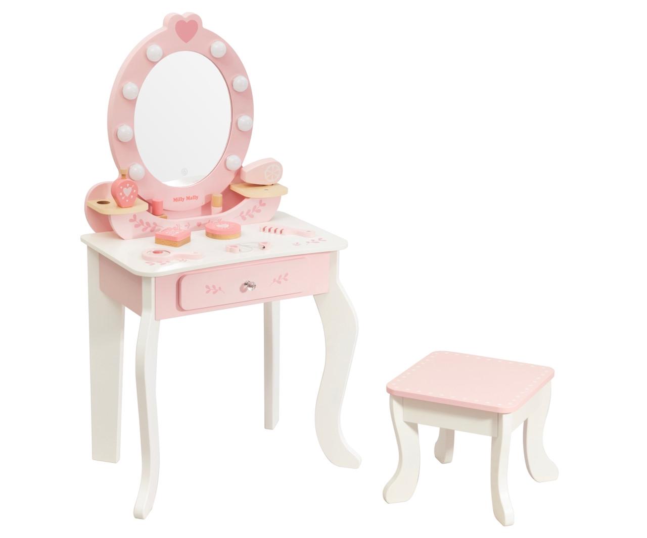 Столик туалетный Milly Mally Elly Pink (3038238293) Столик туалетный Milly Mally Elly Pink (3038238293)