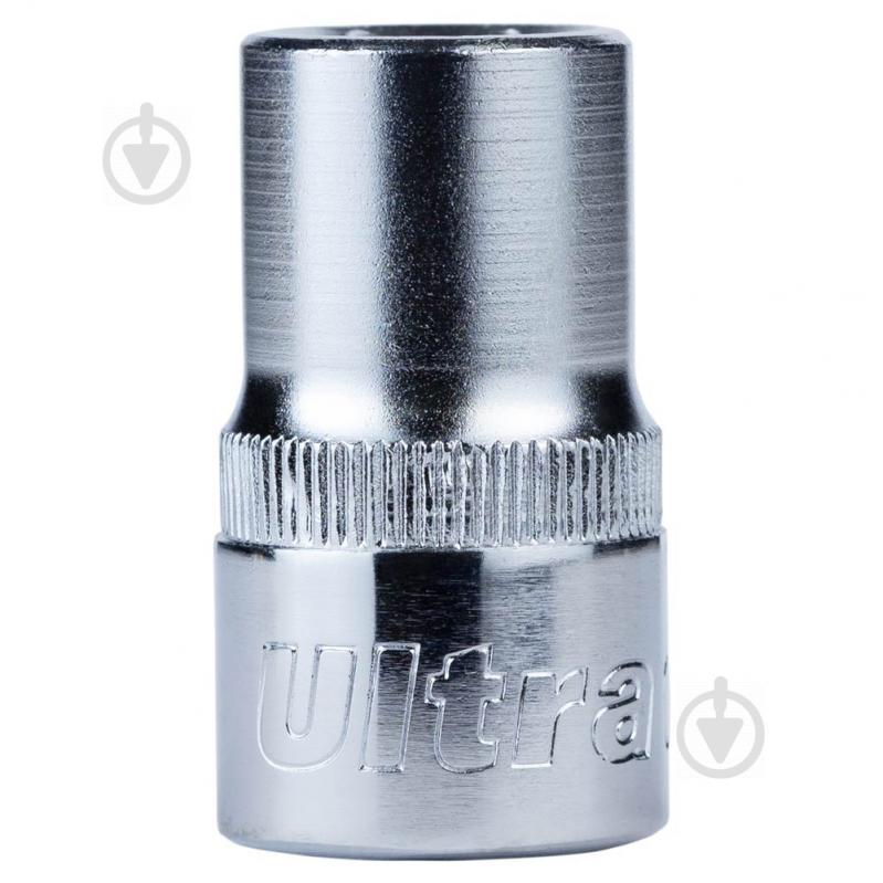 Насадка шестигранна коротка 1/2" 13мм CrV ULTRA (6070132)