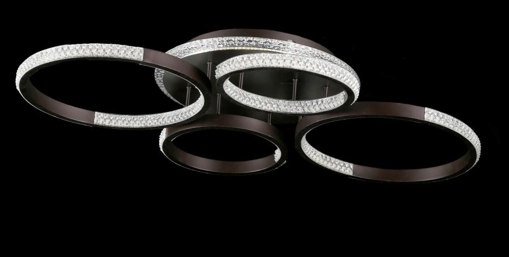 Світлодіодна люстра Ray LK39852/2+2+1 LED CF (IR006807)