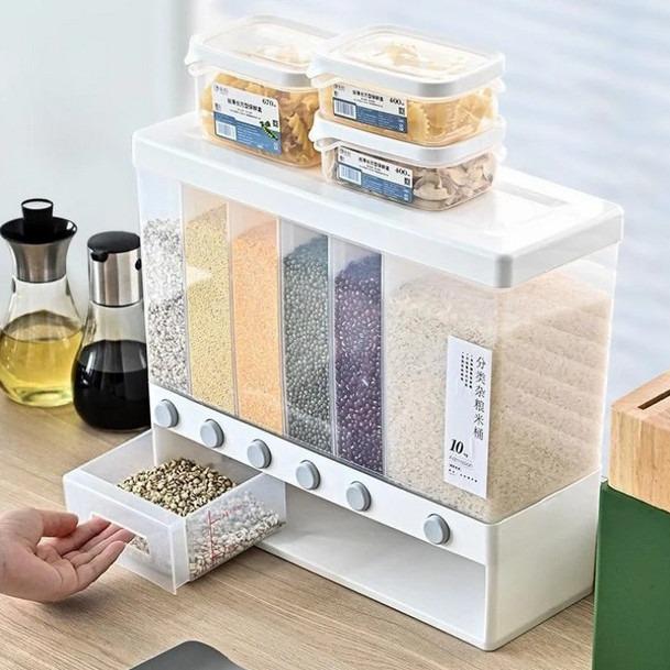 Органайзер для круп прямоугольный MA-2000 12 шт. (29-14-16161) - фото 4