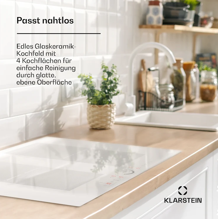 Индукционная плита Klarstein Delicatessa 70 Flex Варочная панель для кухни 7000 Вт (10045604) - фото 8 Индукционная плита Klarstein Delicatessa 70 Flex Варочная панель для кухни 7000 Вт (10045604) - фото 8