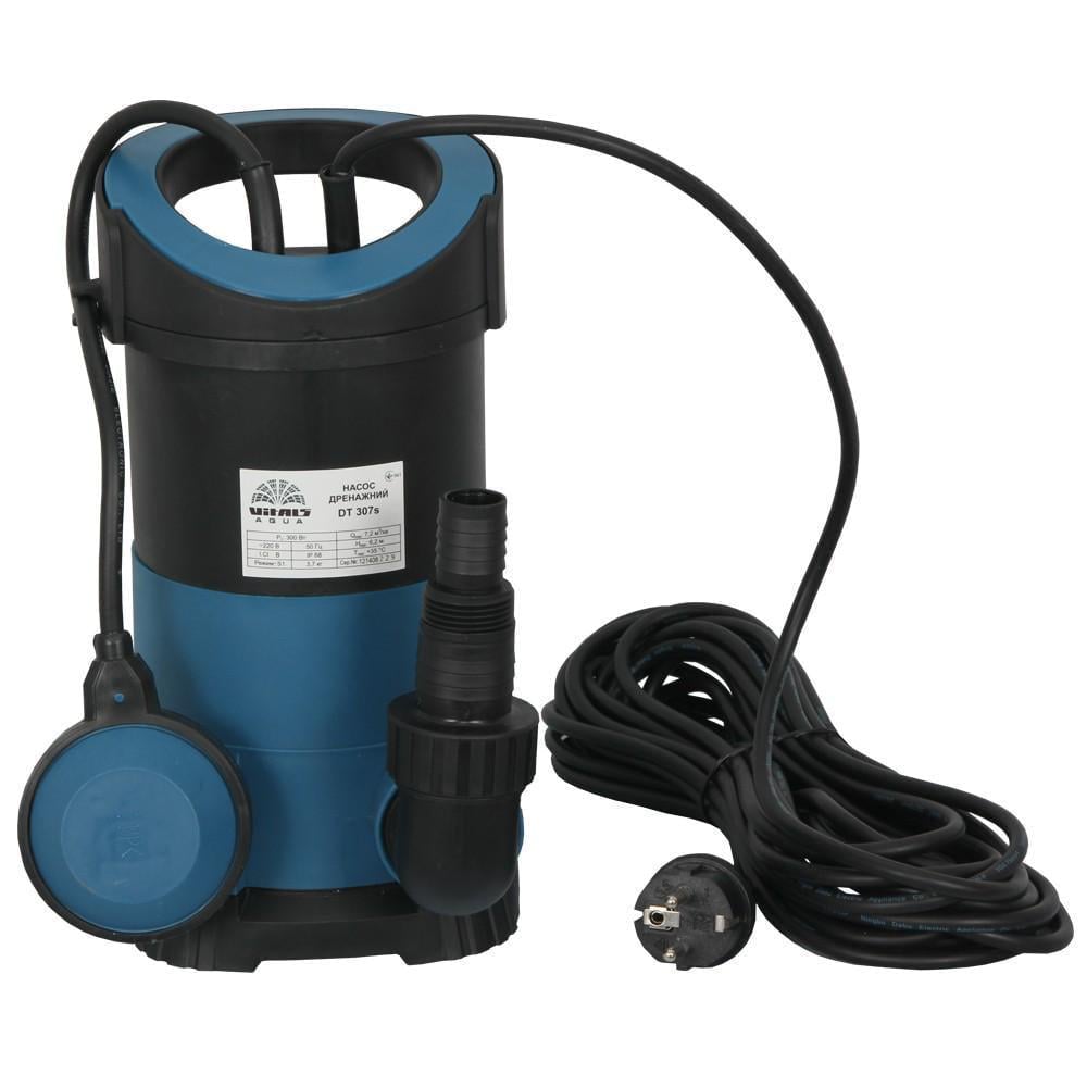 Насос дренажний Vitals aqua DT307s 100 л/хв (AMT-47607)