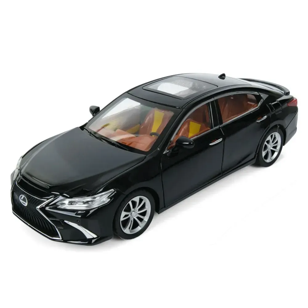 Игрушечная автомобильная моделька АвтоСвіт Lexus инерционная из металла 21х9х7 см Черный (150-98-AP-2030BC)