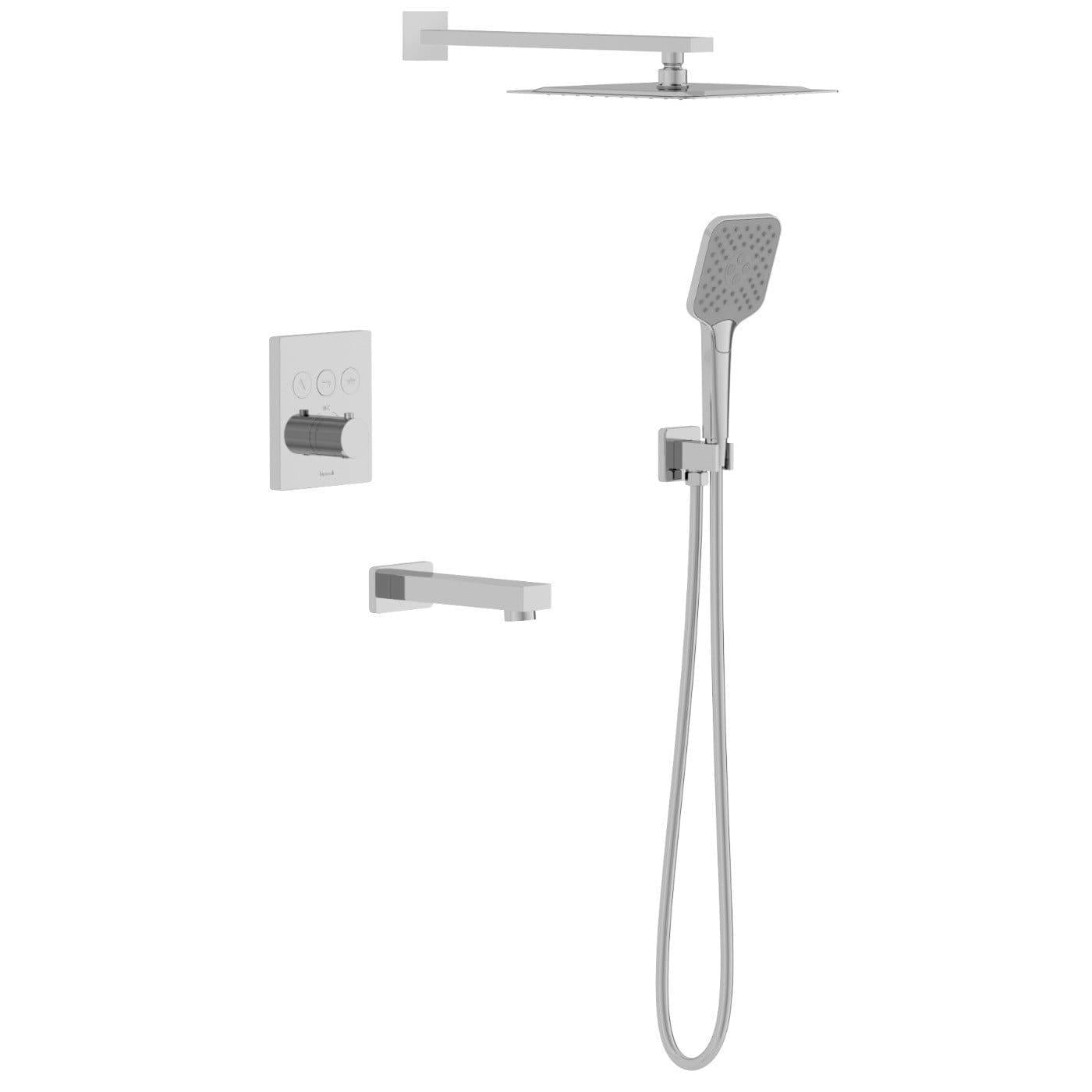 Душова система Imprese Judit з термостатом латунь Хром (t04810801SBC)