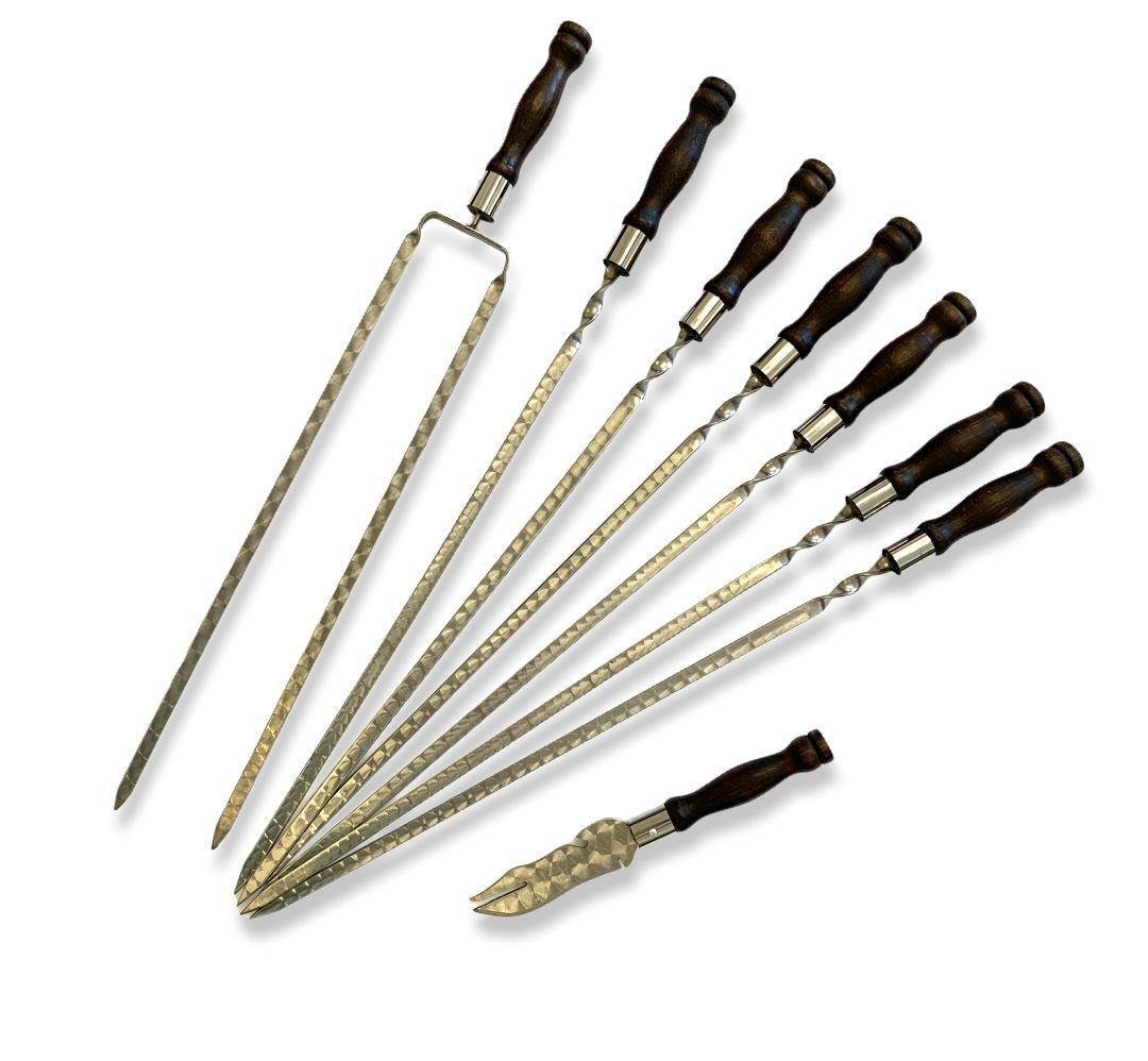 Комплект шампуров Gorillas BBQ Кольцо для шашлыка