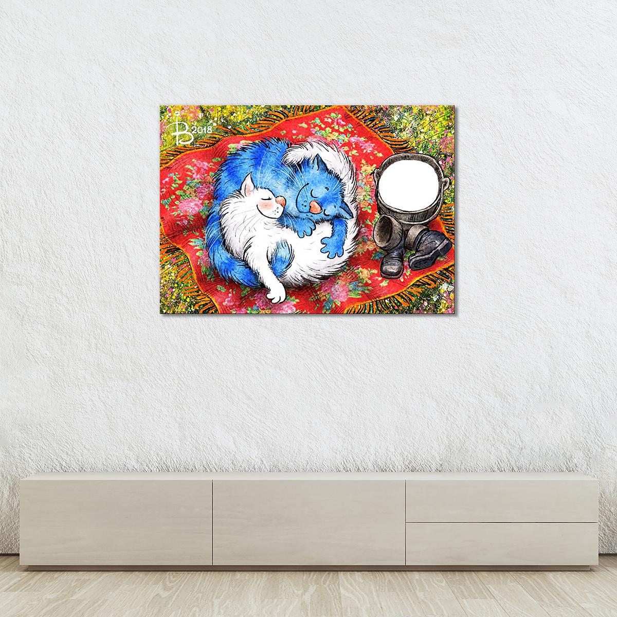 Модульная картина Летний сон 1 модуль 60x90 см