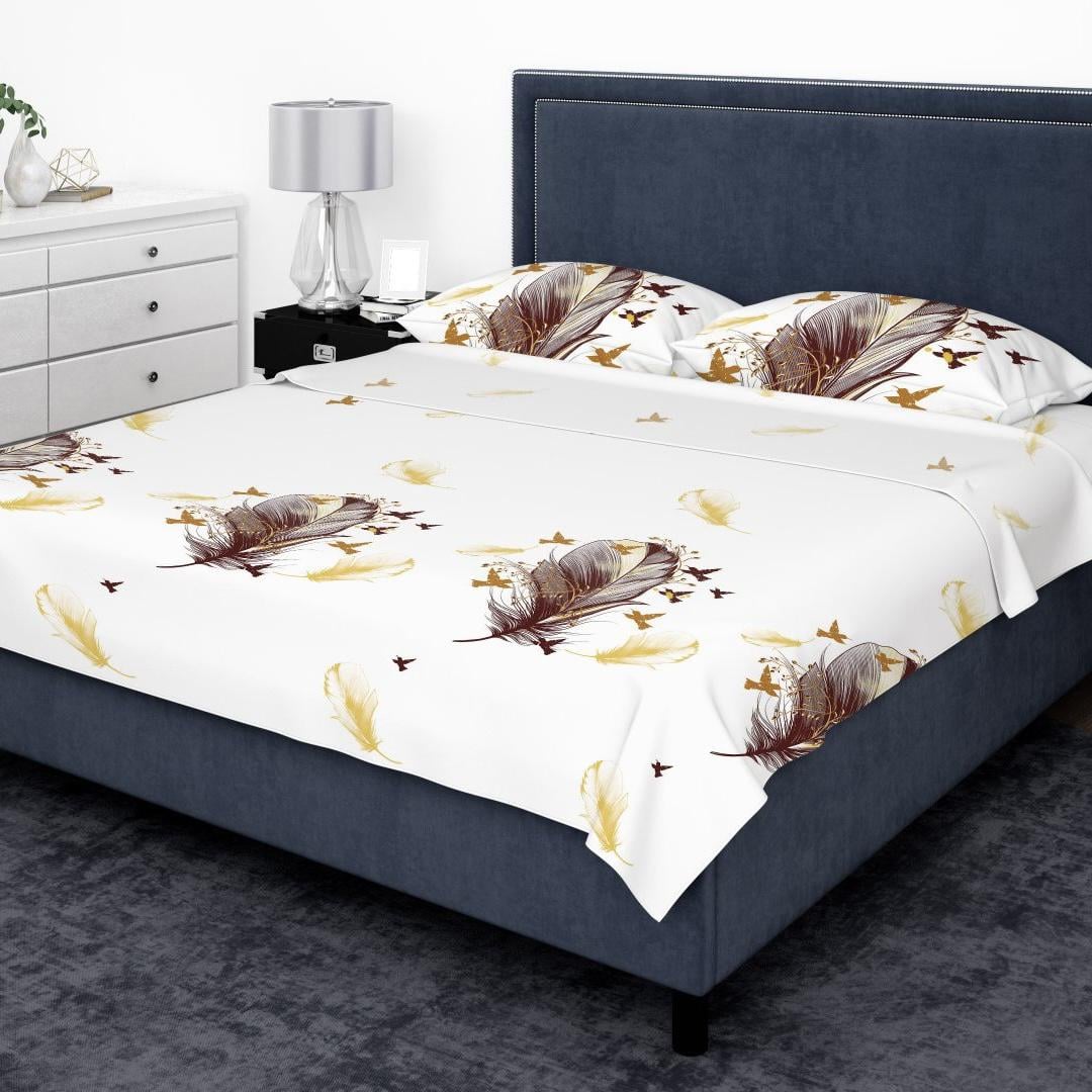 Комплект постельного белья Vital Textile Голд Люкс бязь полуторный 150х220 см (BL1.5-413)