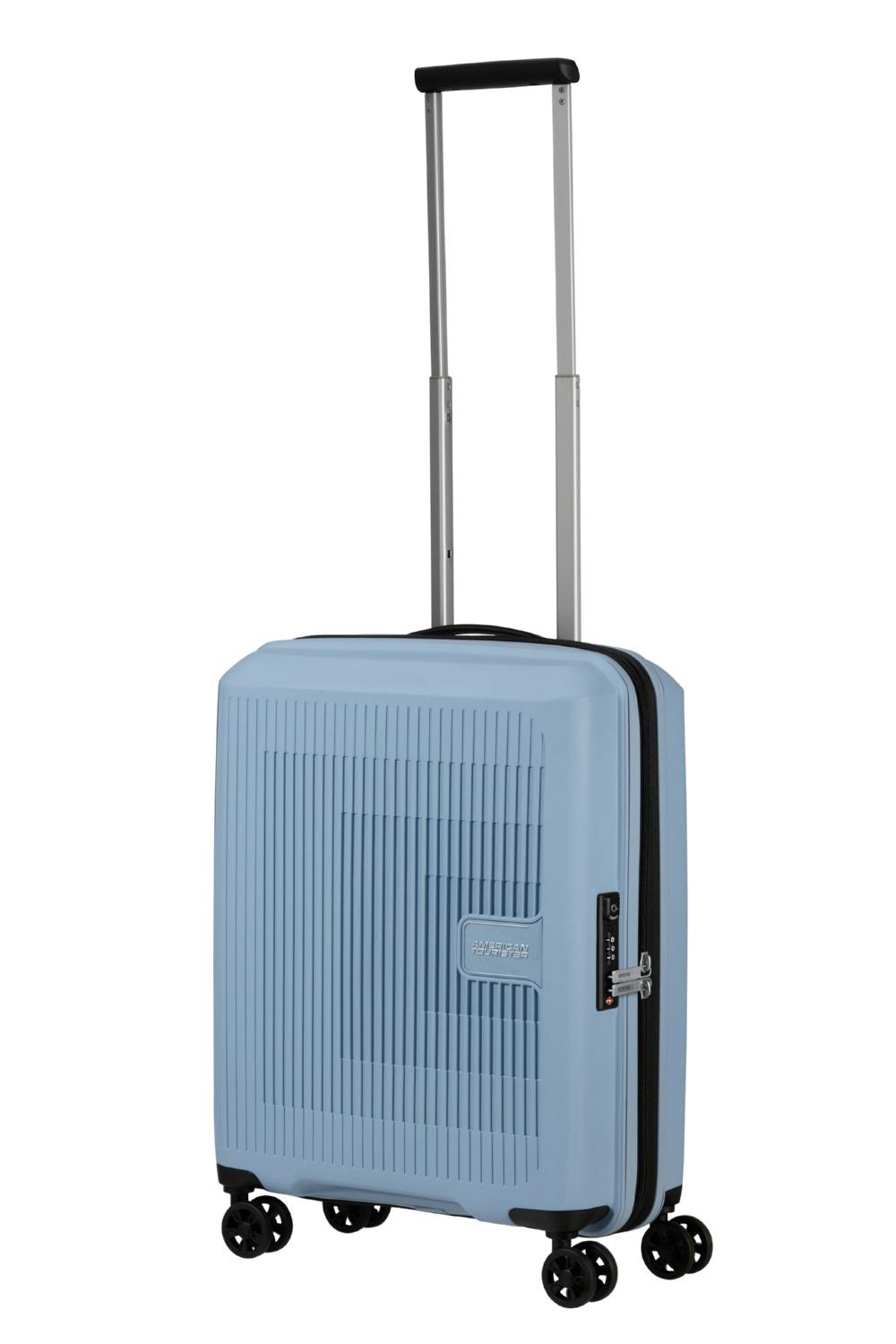 Чемодан American Tourister AEROSTEP 55x40x20/23 см Серый (MD8*08001) - фото 10