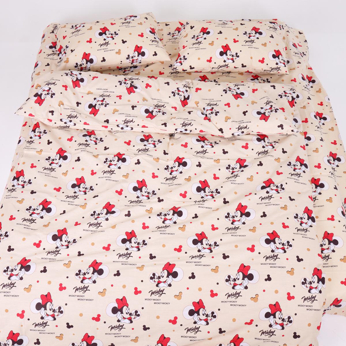 Комплект постельного белья детский PaniPava Creamy Mickey бязь 110х140 см (10100695)