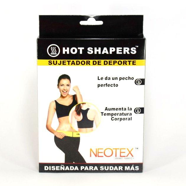 Топ для похудения спортивный с эффектом сауны Hot shapers L Черно-синий (KG-6796)