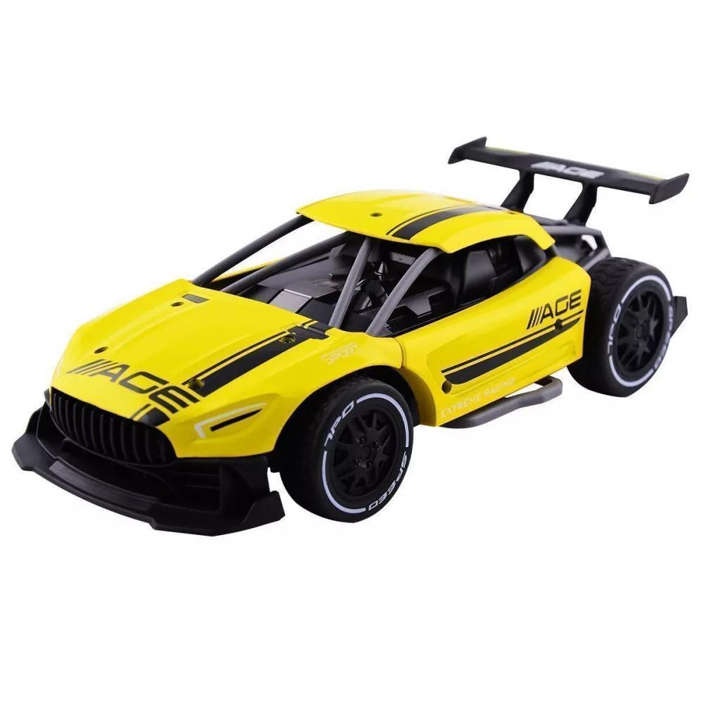 Машинка на радиоуправлении гоночная Mercedes AMG GT 2WD 1:24 15 км/ч Желтый (591440)