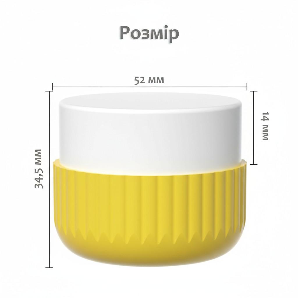 Набор дорожных баночек для путешествий силиконовые 6 шт. 30 и 90 мл в косметичке Коричневый (113_5_0_1С) - фото 7