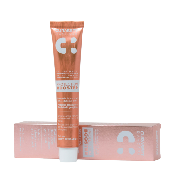 Зубная паста Curasept DAYCARE PROTECTION BOOSTER FRUIT SENSATION комплексное действие 75 мл