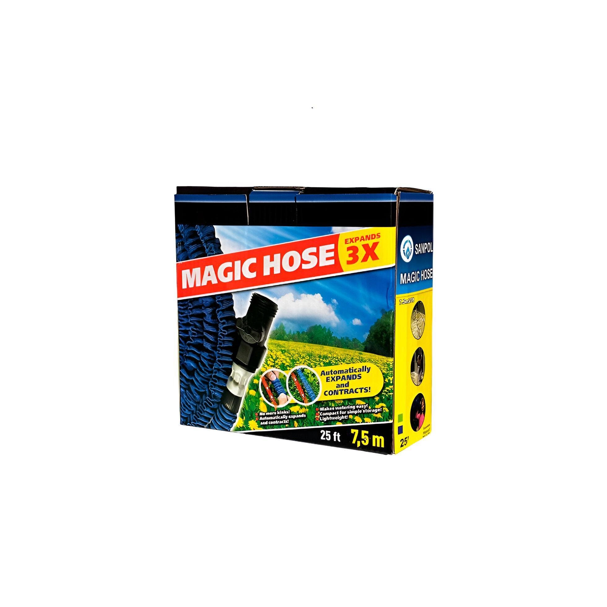 Шланг поливочный растяжной Superplast UKR-050 с пистолетом 7,5 м (SQ-1047695) - фото 2