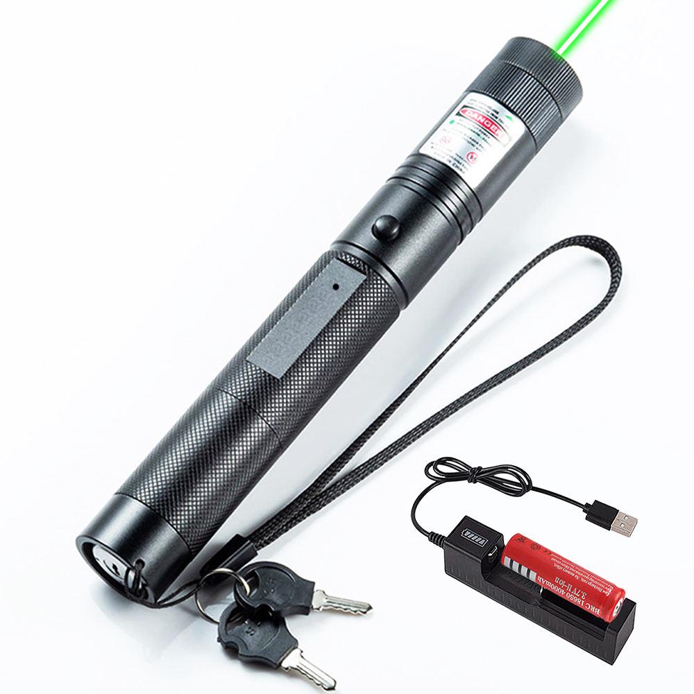 Указка лазерная Green Laser Pointer BL-303 Зеленый - фото 2