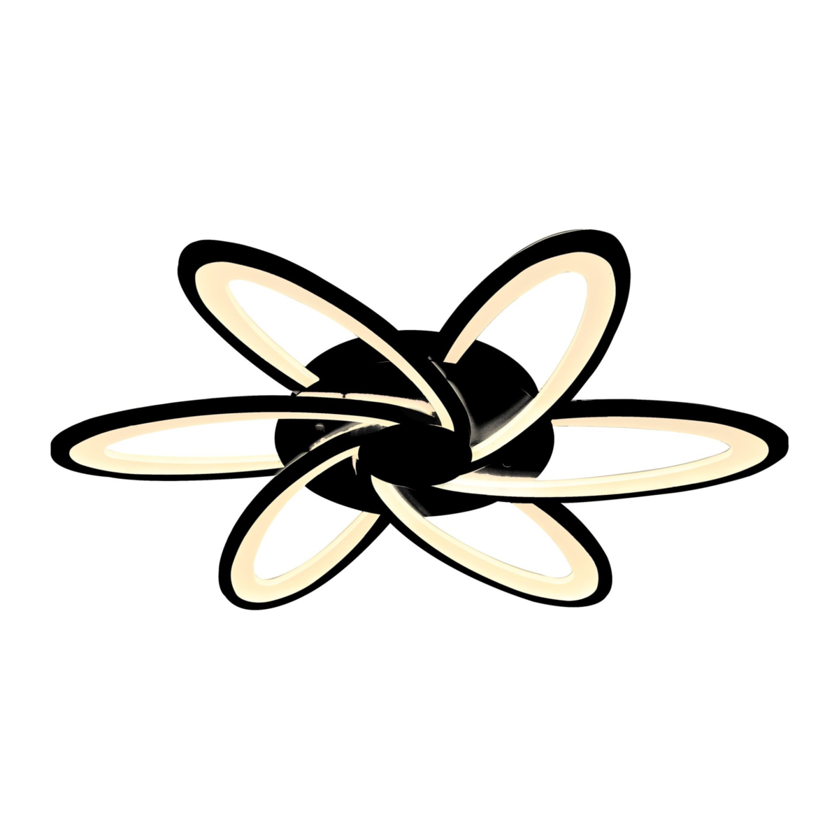 Люстра потолочная LED Light House SRS-19774-6 BK 104W Черный