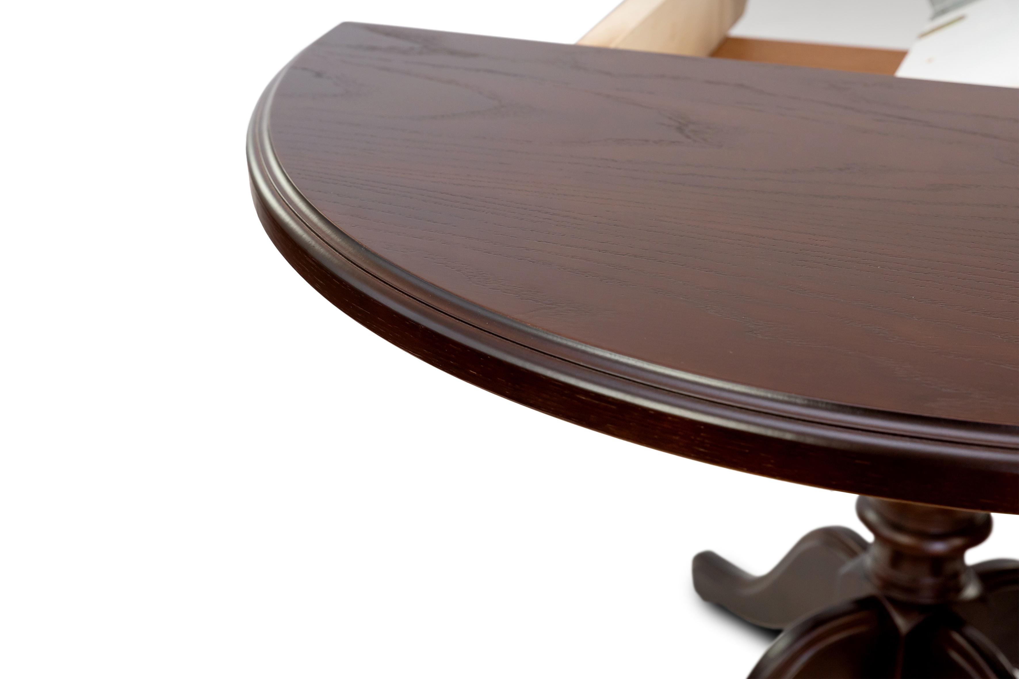 Стіл-трансформер кухонний розкладний Comfort Line Гермес Темний Горіх - фото 7 Стіл-трансформер кухонний розкладний Comfort Line Гермес Темний Горіх - фото 7