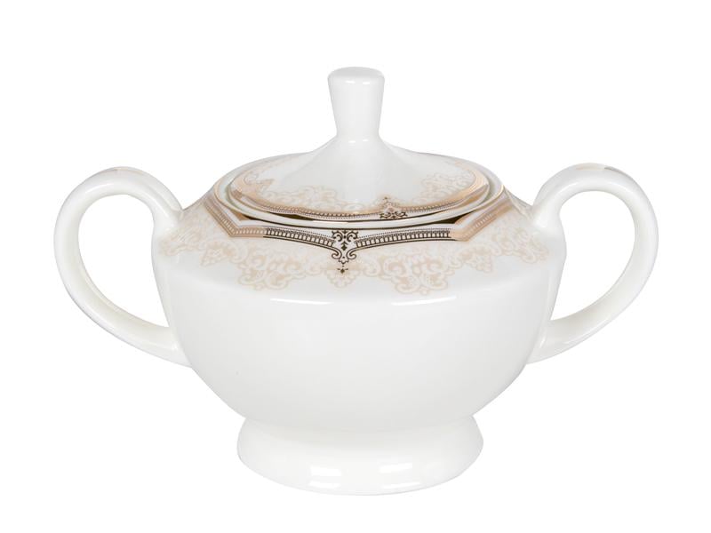 Чайний сервіз Lefard Золота класика на 6 персон з чайником Білий (440-132) - фото 6 Чайний сервіз Lefard Золота класика на 6 персон з чайником Білий (440-132) - фото 6