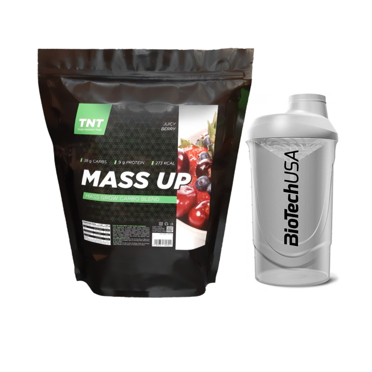 Гейнер Mass UP Gainer TNT Nutrition 2,5 кг