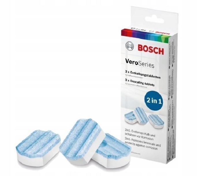 Таблетки для очистки от накипи Bosch Vero Series TCZ8002A 3 шт.