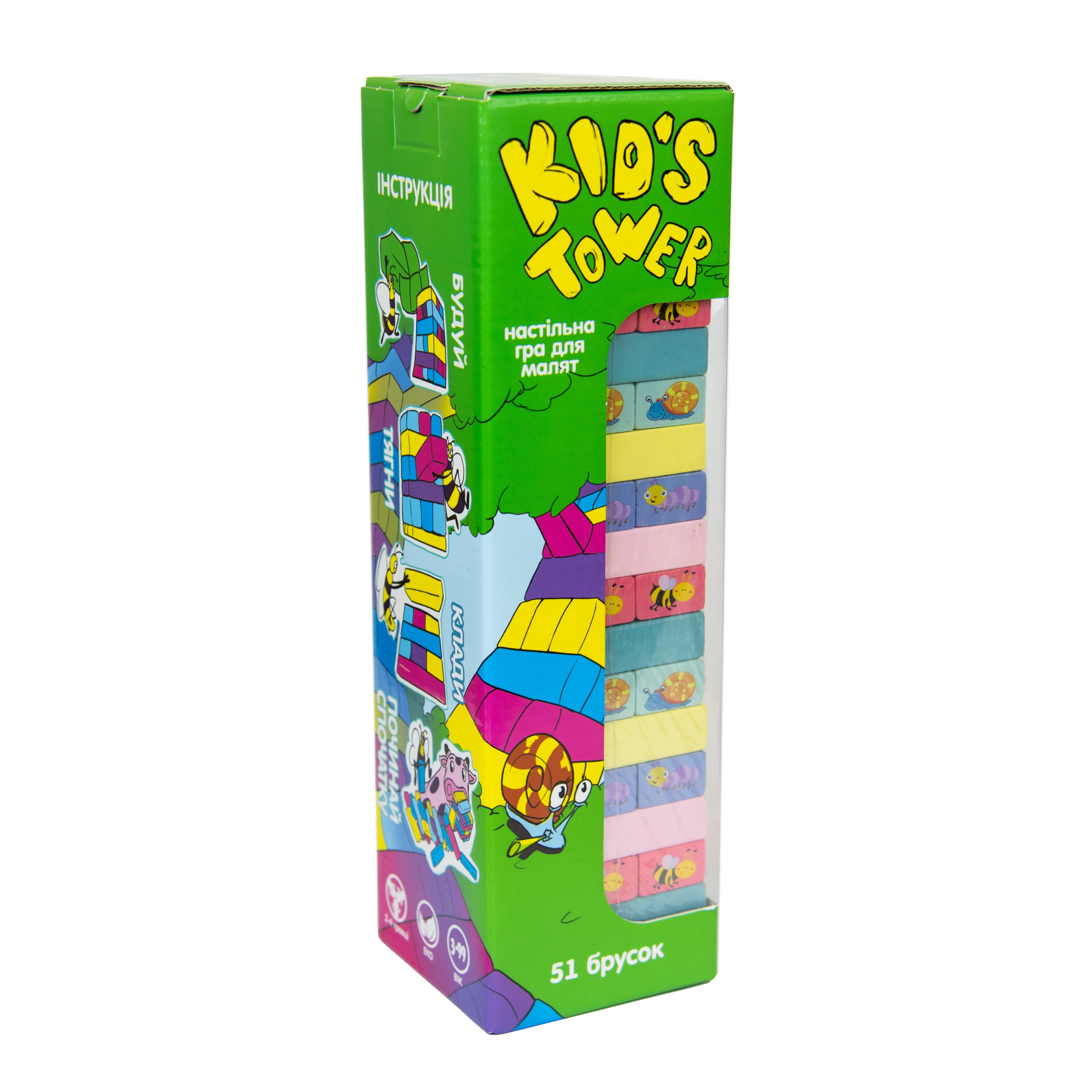 Игра Strateg Kid's Tower дженга (30863)