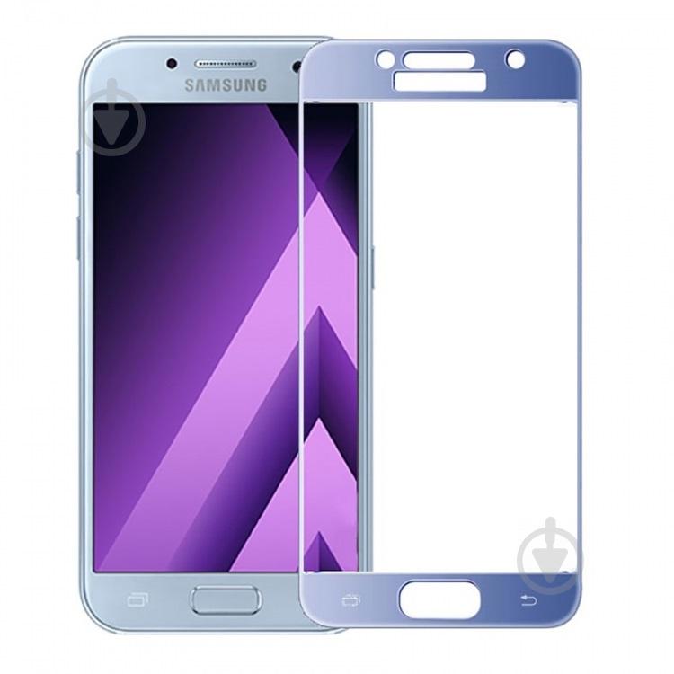 Защитное стекло Incore 4D Tempered Glass для Samsung A3 2017 Light Blue (PG-000087)