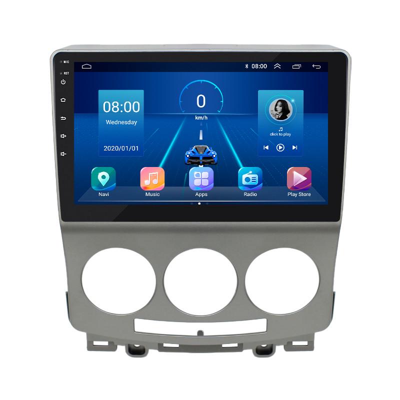 Автомагнитола штатная Lesko 4G/GPS/Wi-Fi/Android для Mazda 5 I CR Рестайлинг 2007-2010 2/32Gb 9" (1576625811)