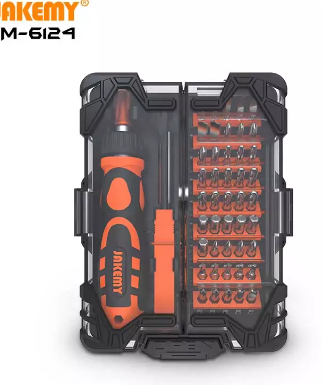 Набір інструментів для викруток JAKEMY 48 предметів - фото 6 Набір інструментів для викруток JAKEMY 48 предметів - фото 6