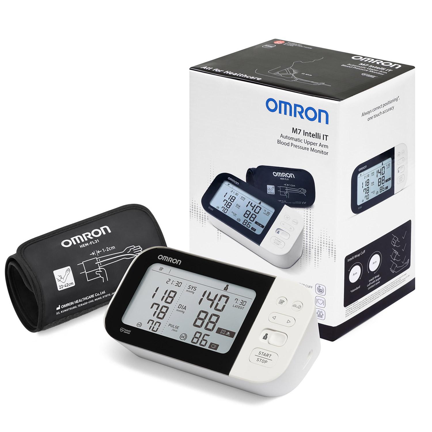 Тонометр Omron M7 Intelli IT (НЕМ-7361Т-ЕВК) - фото 5
