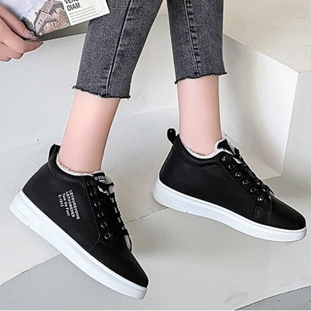 Кеды женские демисезонные M00210-6 на меху р. 40 Черный - фото 4 Кеды женские демисезонные M00210-6 на меху р. 40 Черный - фото 4