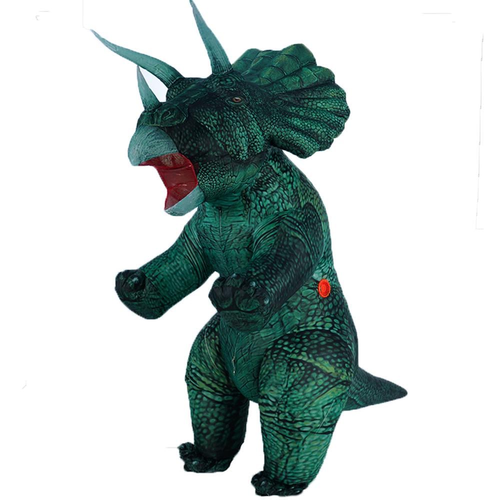 Надувной костюм Resteq Triceratops Зеленый (VA-Triceratops Green) - фото 1