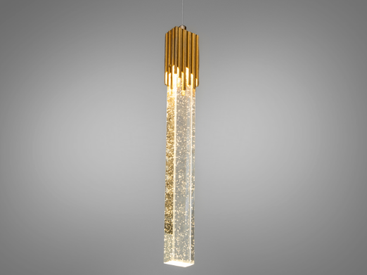 Подвесной светильник LED в стиле Нордик 5W Золотой (A6552/1H GD)