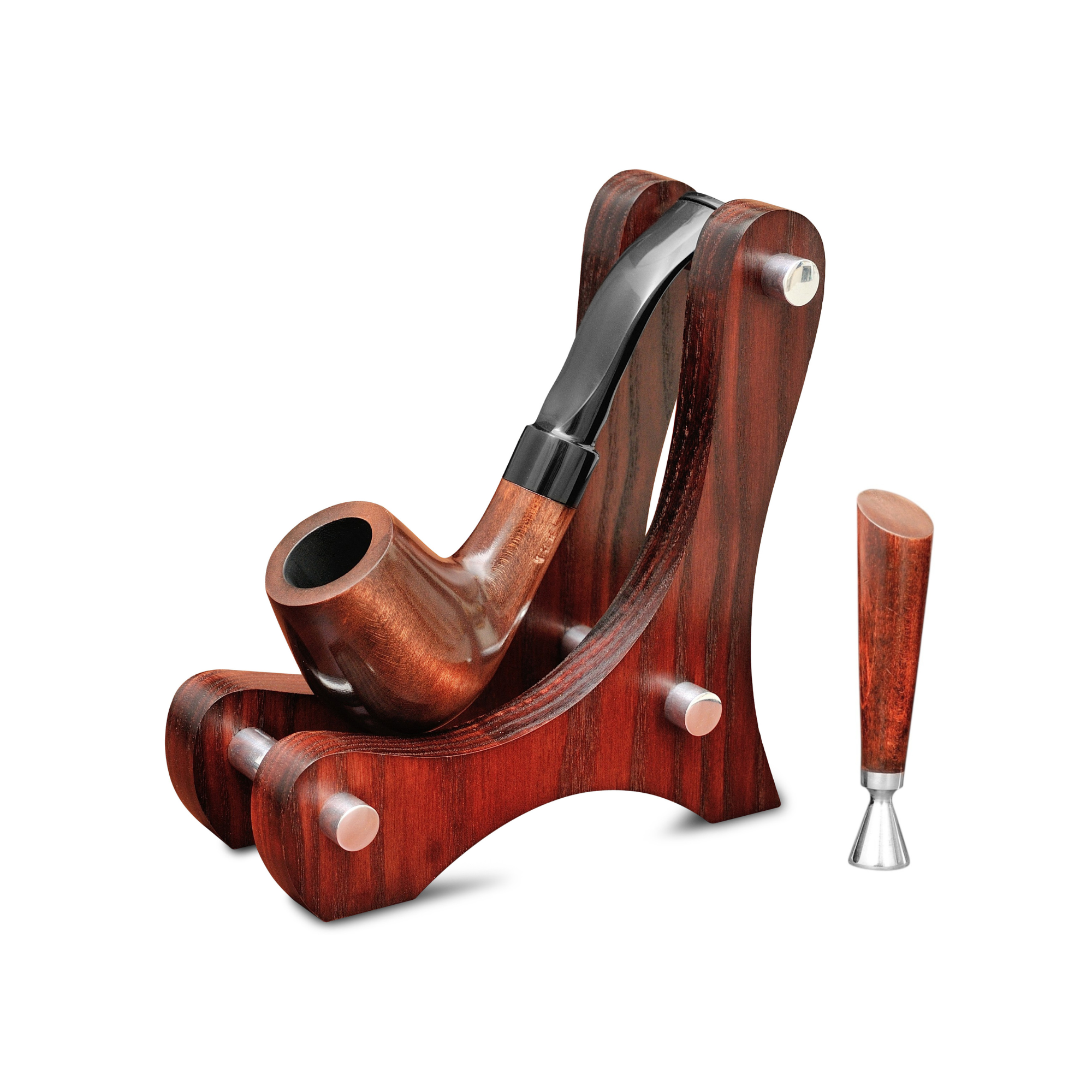 Курильна трубка KAFpipe Шерлок Холмс KAF4 №229 Груша з підставкою/тампером