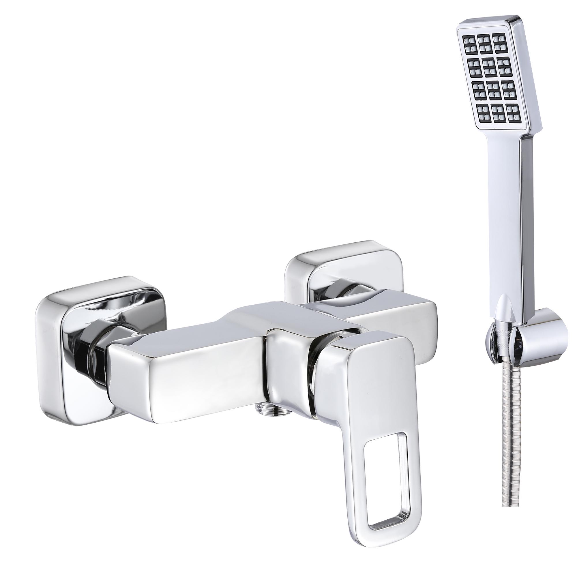 Смеситель для душа Lidz Wawel 010 с душевым гарнитуром (SD00051514-VS)