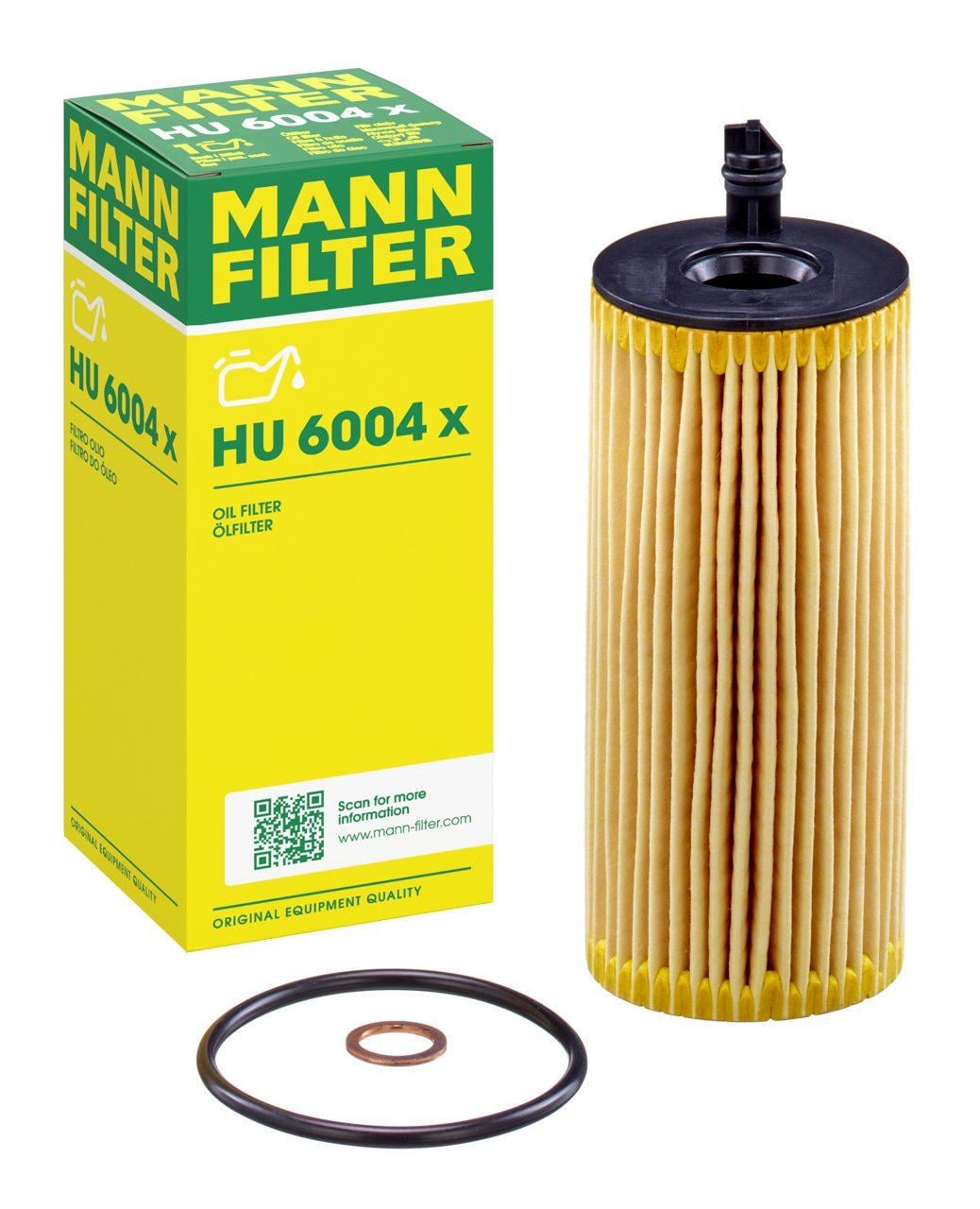 Фильтр смазки Mann-Filter (HU6004X) Фильтр смазки Mann-Filter (HU6004X)