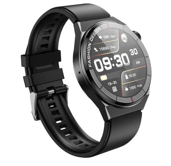 Смарт-годинник Smart Watch BOROFONE BD2 спортивний з підтримкою дзвінків Чорний