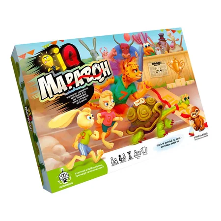 Настільна гра "IQ Марафон" G-IQM-01-01U українською (31913854)